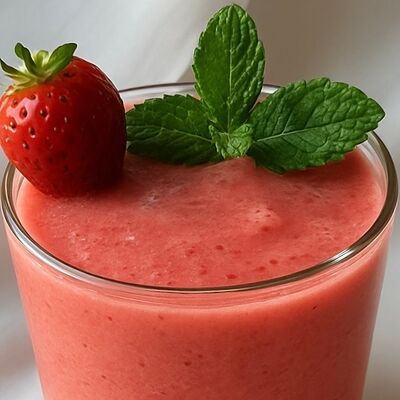 Смузи клубничный гаспачо в Теория Гастробар по цене 525 ₽