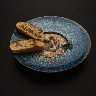 Креветки в соусе блю чиз в Шашлычный дворик по цене 720 ₽