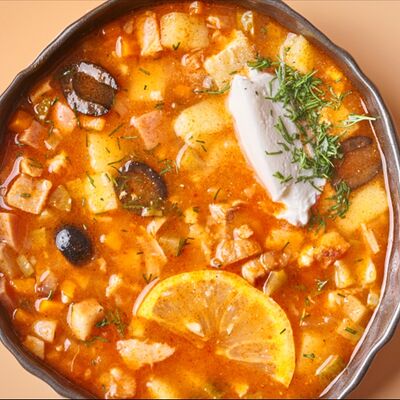 Солянка в Cheddar Pizza по цене 554