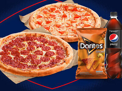 Футбольное комбо в Pizza HeartPizza Hut по цене 899