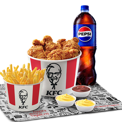 Баскет 8 ножек Комбо в KFC Sary Arka Almaty по цене 7850 ₸