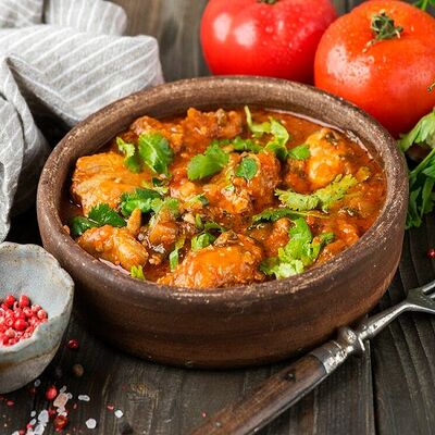 Чахохбили в Баклажан в ТЦ 