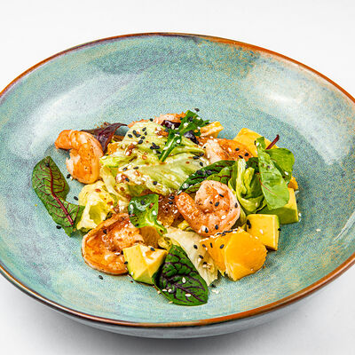 Тигровая креветка с апельсином в Фёст по цене 490 ₽