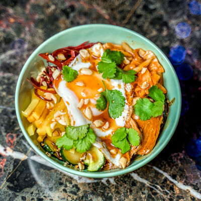 Горячий поке Говядина в устричном соусе в Just Poke по цене 480 ₽