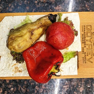 Шашлык из свежих овощей в Шафран по цене 490 ₽