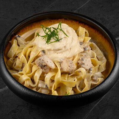 Паста с куриным филе в Morioka по цене 695 ₽