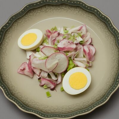 Деревенский салат в Мёд и Масло по цене 464 ₽