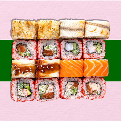 Тейсти ( 16 шт) в Rolls & Bowls по цене 990 ₽