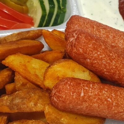 Комплекс с сосисками в Богатырь по цене 385 ₽