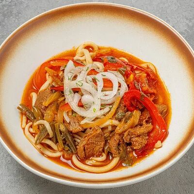 Лагман с бараниной в Курагадиван по цене 620