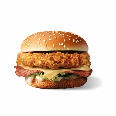 Чикенбургер с беконом в ЛамаДама пицца по цене 288 ₽