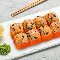 Запеченный ролл сырный с грибами шиитаке в Суши Сет