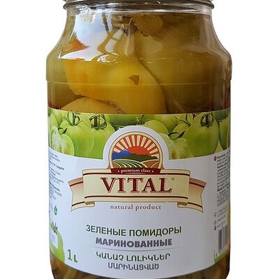 Vital зеленые помидоры маринованные в Кафе Гурман по цене 410 ₽