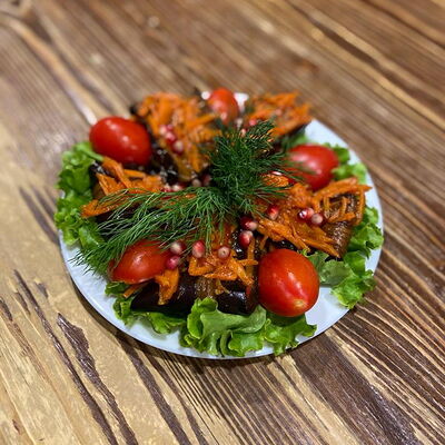 Баклажаны с овощами в Мимино по цене 690 ₽