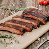 Логотип кафе Lucky Ribs