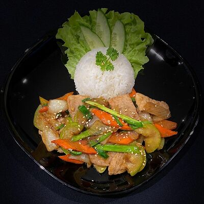 Мясо по-японски в Статус по цене 535 ₽