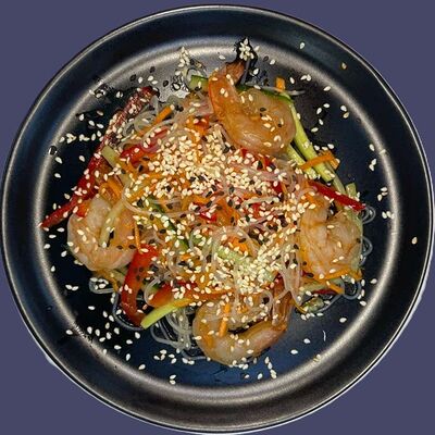 Фунчоза с креветкой в Азия Time по цене 491 ₽