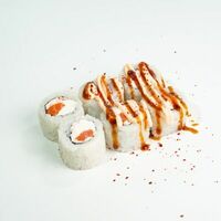 46. Малый ролл: white лосось, сыр, волокна снежного краба (6 шт.) в ЁБИСАН