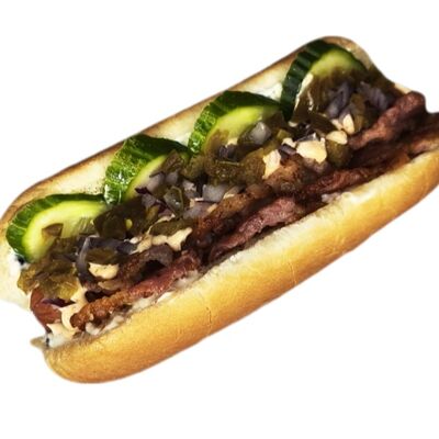 Хот-дог Бекон и халапеньо в Добрая кухня по цене 389 ₽