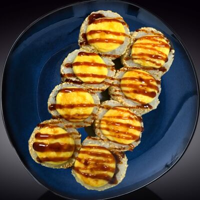 Ролл запеченный с курицей в Вкусно Песец по цене 549 ₽