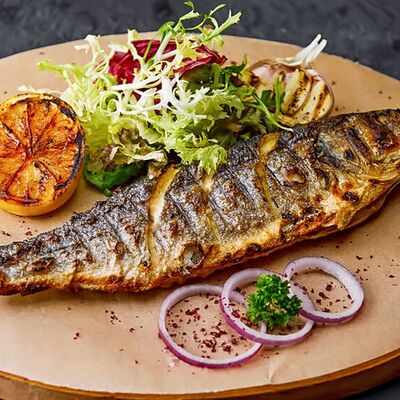 Сибас на мангале в Долшашлык по цене 820 ₽