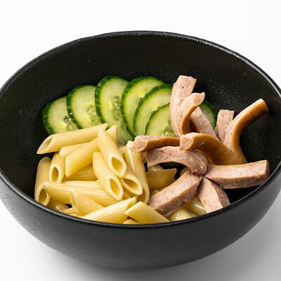 Пенне с колбасками в Вкусно разно по цене 365 ₽