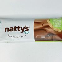 Шоколадный батончик Nattys Go Cashew с кешью-пастой в молочном шоколаде в New Wave Coffee