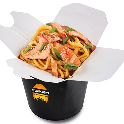Вок Удон с курочкой в Суши мафия по цене 570 ₽