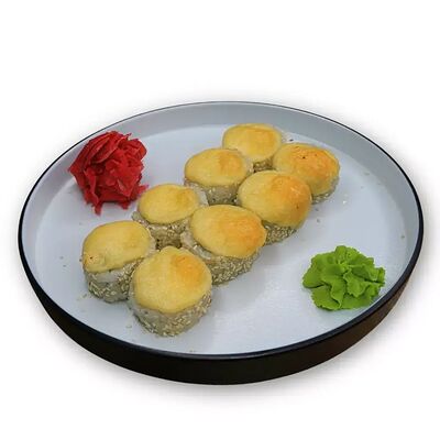 Запеченный ролл с курицей в Sushiman по цене 3300 ₸