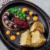 Паштет из печени индейки с луковым мармеладом и ягодами в Edateca Едатека по цене 490