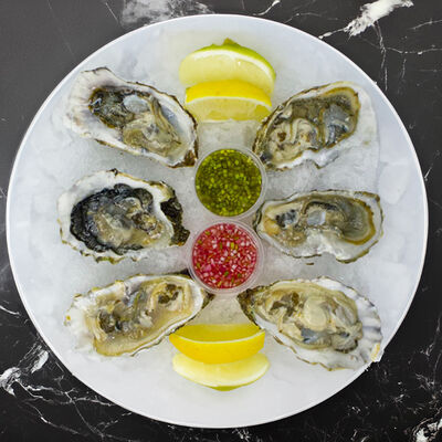Шесть устриц Фин де Клерв Вкусноморье по цене 3690 ₽