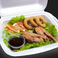 Рыба горбуша под соусом терияки в И рыба и мясо