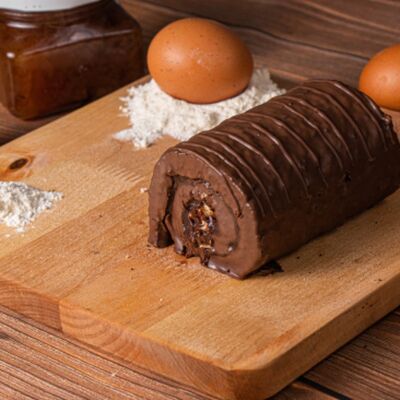 Шоколадный рулет в Узбекская кухня 24 часа по цене 340 ₽
