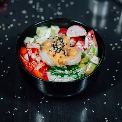 Поке с креветкой в FoodBox по цене 600 ₽