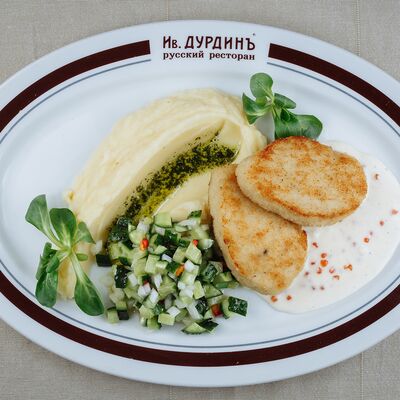 Котлеты из щуки в сухарях в Ив.Дурдинъ по цене 680
