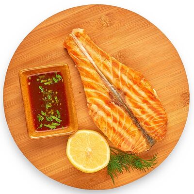 Стейк из лосося в Олимпик по цене 1450 ₽