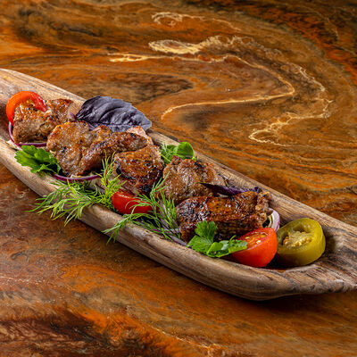 Шашлык из свиной шеи в Rezzo по цене 870 ₽