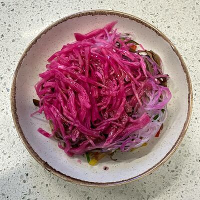 Салат Харбинский, с фунчозой и муэром в Кофеин по цене 330