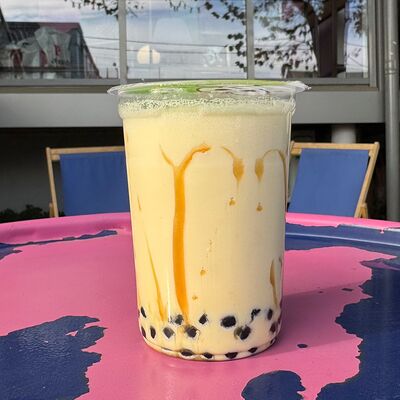 Бабл Милкшейк Сырный в Manioka bubble tea bar по цене 460 ₽