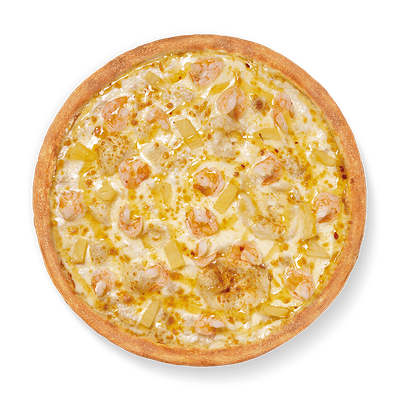 Пицца Ямайка с креветками (33 см) в Автоcуши Автопицца по цене 1088 ₽