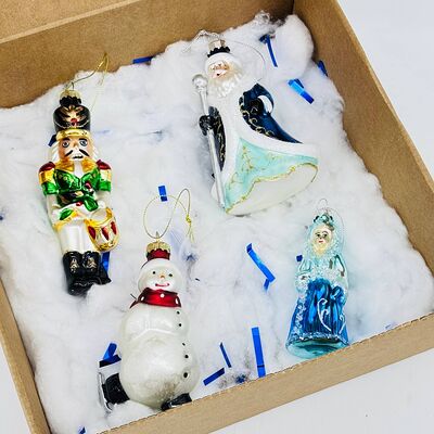 Елочные игрушки СССР в подарочном наборе в Дарите красиво по цене 4190 ₽