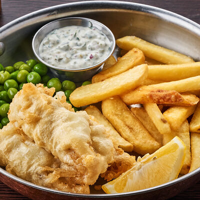 Фиш энд чипс в The Pub 102 по цене 580 ₽