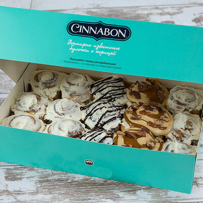 СиннаПак мини-бон ассорти в Cinnabon по цене 3510 ₽