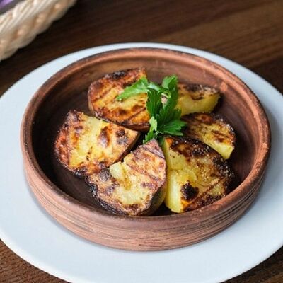 Картофель на мангале в Хинкальня по цене 9 р.