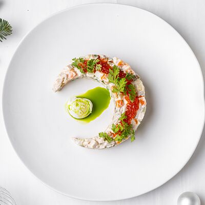 Оливье в М2 Органик Клуб Патриаршие по цене 950 ₽