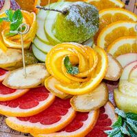 Фруктовая тарелка в Имбирь