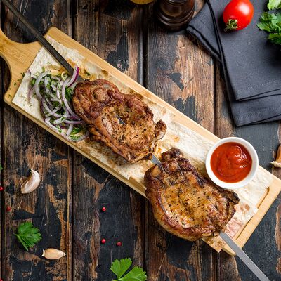 Шашлык из свиной корейки в Бабушка Сирануш (Ламаджо) по цене 490 ₽