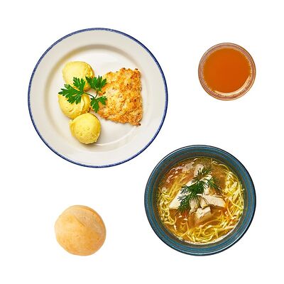 Стандартный ланч №1 в Ёрш по цене 530