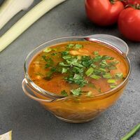 Куриный суп с рисом в Чыраг Гала