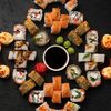 Логотип кафе Family Sushi